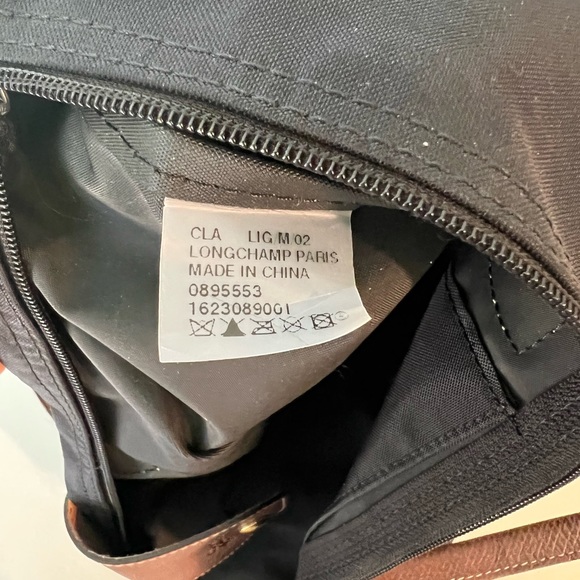 🔺SOLD!🔺 Black Longchamp Tote - Picture 8 of 8